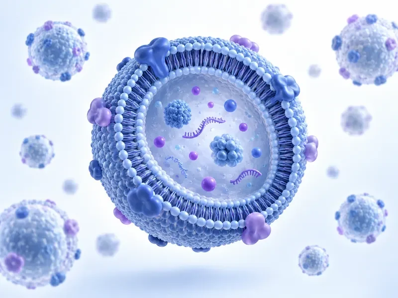 Ilustrasi edukasi konsultasi biologis lanjutan untuk exosome